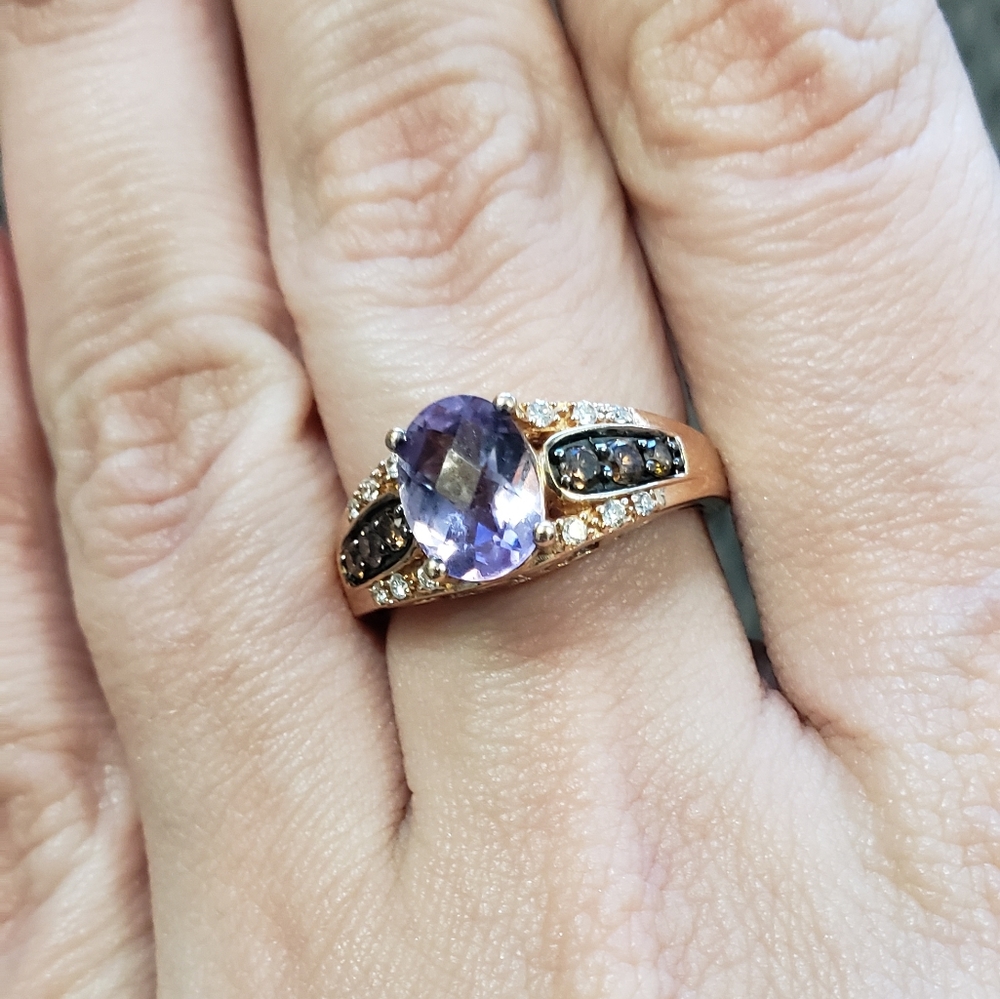 Amethyst ring